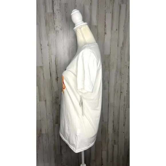 NWT Women's Small White Kansas City Chiefs Super Bowl LVII AFC Champions T-Shirt - Picture 4 of 4